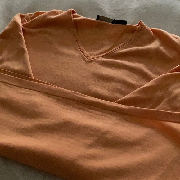 Men’s sweater coral cotton - Picture 3 of 3